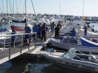 Salou celebra amb una fideuà popular la final del XXXV Concurs de pesca del calamar