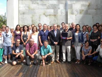 Salou celebra la jubilació del professor Josep Mª Tost amb un acte a alcaldia