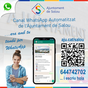 Salou crea un nou servei telemàtic d'atenció ciutadana, a través d'un xatbot, a la plataforma WhatsApp