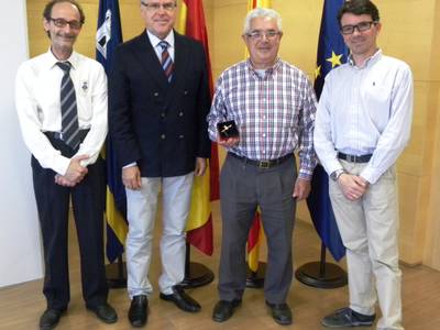 Salou distingeix amb una agulla d’or a Juan Manuel Borrallo per la seva jubilació