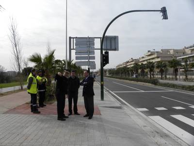 Salou encèn un nou semàfor a la C-31b