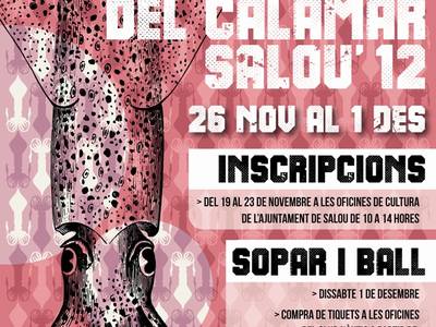 Salou manté la tradicional festa del Calamar que enguany arriba a la 38ena edició