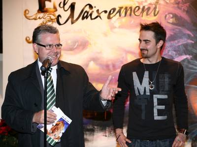 Salou mostra a la Torre Vella amb graffitis una exposició sobre el Nadal