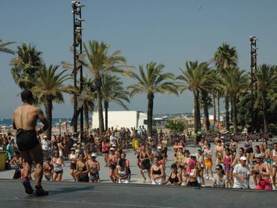 Salou oferta esport a la platja amb la XII MàsterClass d'Aeròbic