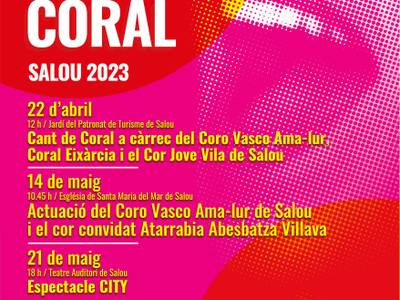 Salou organitza les Jornades de Cant Coral 2023, aquests mesos d’abril i maig