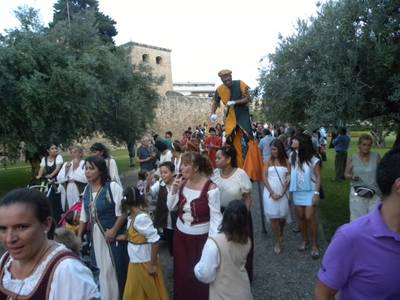 Salou recorda amb una gran festa la sortida del Rei Jaume I cap a la conquesta de Mallorca