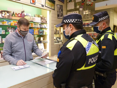 Salou reforça la seguretat als comerços, per les festes de Nadal