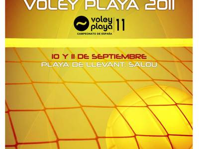 Salou, seu aquest proper cap de setmana del campionat d’Espanya de Vòlei Platja
