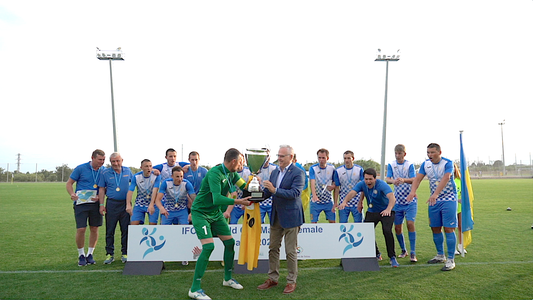 Salou, seu de la victòria d’Ucraïna de la World Cup Male de la IFCPF