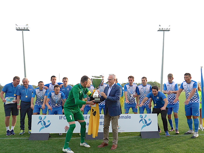 Salou, seu de la victòria d’Ucraïna de la World Cup Male de la IFCPF