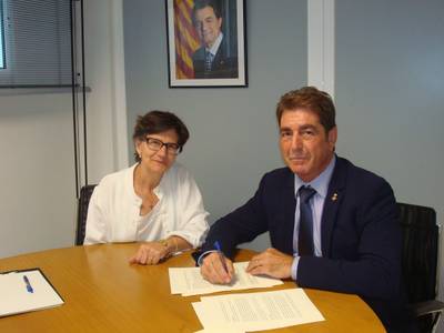 Salou signa el Contracte Programa 2013, en matèria de serveis socials, programes relatius al benestar social i polítiques d’igualtat
