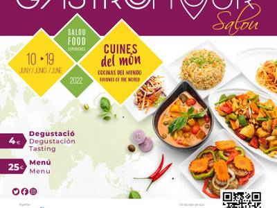 Salou viatja a través de les diferents cuines del món, en la nova edició de la ruta ‘Gastrotour’, del 10 al 19 de juny