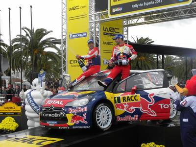 Salou vibra amb el triomf de Loeb en la 48 edició del RallyRACC Catalunya Costa Daurada