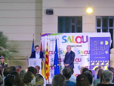 Santiago Castellà, pregoner de les Nits Daurades, enalteix el llegat mediterrani de Salou