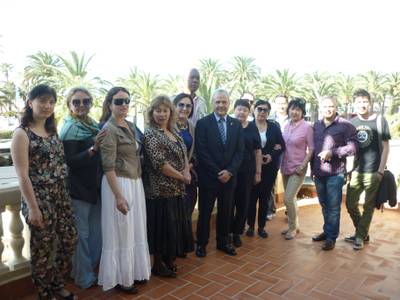 Turisme de Salou rep una delegació d’agents turístics de Kazajastan