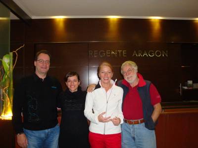 Un grup de periodistes nòrdics visiten Salou en motiu del turisme de golf