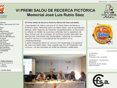 Un total de 127 artistes han participat en el VI Premi de Recerca Pictòrica Memorial José Luís Rubio Sáez