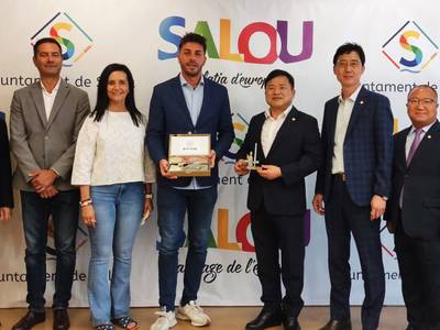 Una delegació de regidors de Chungju (República de Corea) visita Salou