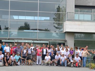 Una seixantena de persones s’adhereixen la Caminada Popular amb motiu de la Setmana de la Mobilitat Sostenible