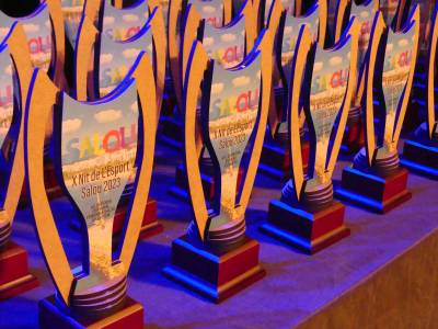X Nit de l'Esport de Salou: atletes i clubs guardonats