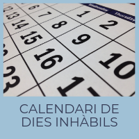 Calendari de dies inhàbils