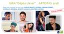 Carlos Baute, Luís Cepeda, Beatriz Luengo, Lorena Gómez i altres artistes d'OT, a la Gira d'Estiu 'Déjate Llevar' a Salou