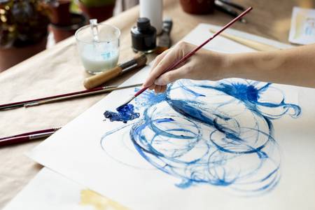 Dibujo artístico, dibujo en vivo!