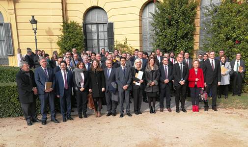 El alcalde de Salou ha participado hoy en la Mesa Estratégica del Corredor Mediterráneo