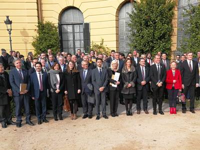 El alcalde de Salou ha participado hoy en la Mesa Estratégica del Corredor Mediterráneo