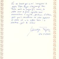Montse Tejera, 24-1-2002