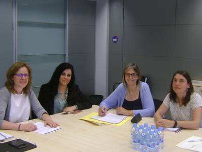 La coordinadora territorial del Instituto Catalán de las Mujeres en Tarragona visita Salou