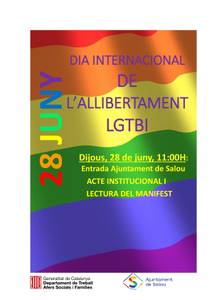 Salou reivindica los derechos del colectivo LGBTI sumándose al Día del Orgullo