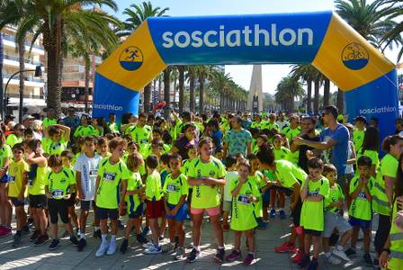 La Sosciathlon en Salou consigue más de 1.600 participantes y recoge 22.000 euros