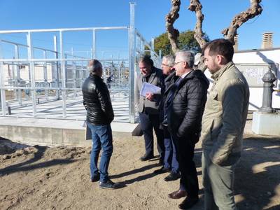 Las obras de mejora del campo de fútbol de Salou se terminarán en un par de meses