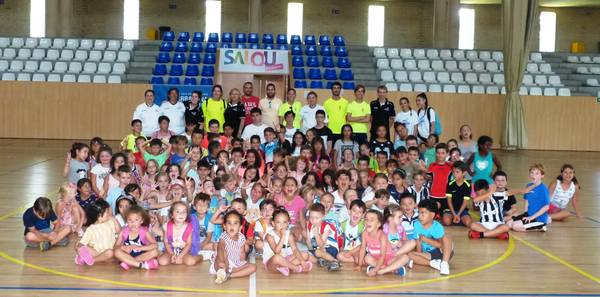 La escuela deportiva de verano de Salou, en marcha