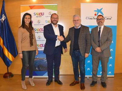 El Ayuntamiento de Salou recibe la colaboración de la Obra Social 'la Caixa' en el proyecto recién llegados