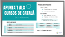 El Servicio de Catalán de Salou abre un nuevo periodo de matrícula para los cursos de aprendizaje de la lengua