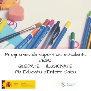 La concejalía de Educación inicia un programa de clases de apoyo a alumnos de la ESO en el marco de los programas 'Ilusiónate' y 'Quédate'