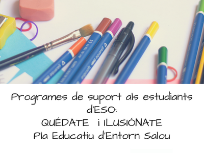 La concejalía de Educación inicia un programa de clases de apoyo a alumnos de la ESO en el marco de los programas 'Ilusiónate' y 'Quédate'