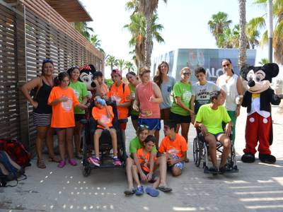 Satisfacción con el primer casal adaptado de la Asociación Aguamarina para niños / as con necesidades educativas especiales