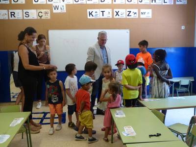 Unos 120 niños y niñas disfrutan del Casal Xic'S en Salou este mes de julio