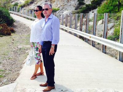 Finalizan las obras de acceso a la cala del Reguerot del Clavegar
