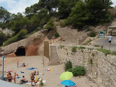 Finalizan los trabajos de mejora de los accesos a Cala Font