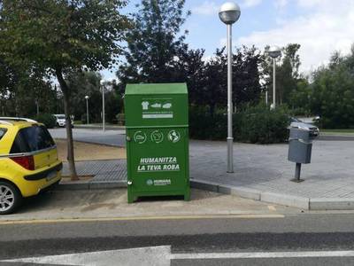 Humana da una nueva vida a 58.500 prendas en Salou