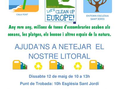 Salou se suma a la iniciativa europea "Let's Clean Up Europe!"