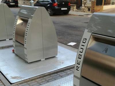 Salou inicia la sustitución de los contenedores soterrados para adaptarlos al nuevo sistema de recogida de basuras