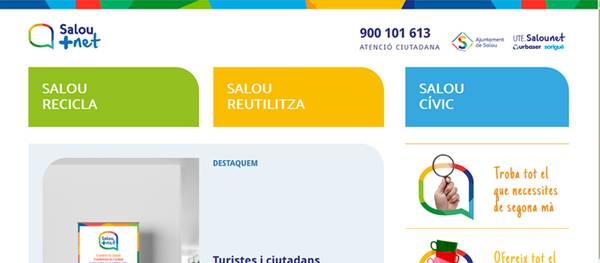 Salou pone en marcha una nueva web telemática para explicar las novedades y potenciar la limpieza en el municipio