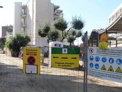 Se inicia la remodelación del segundo tramo del pasaje de la Jota y el asfaltado de la segunda fase de la calle Fra Juniper Serra