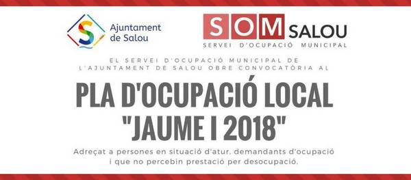 El Servicio de Empleo Municipal del Ayuntamiento de Salou pone en marcha una nueva edición del Plan de Empleo Local "Jaume I"