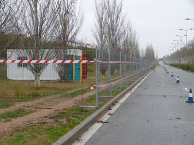 Adif ya ha iniciado los trabajos de la estación provisional de ferrocarril Salou-PortAventura en la avenida Joan Fuster